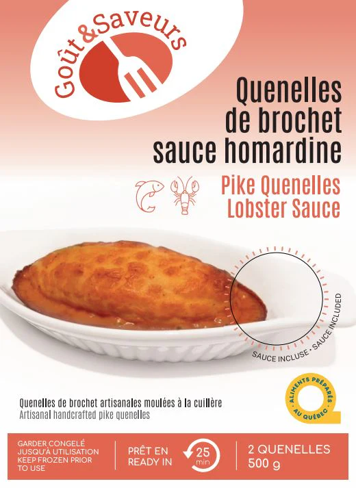 Quenelles de Brochet Sauce Homardine - 500 gr - Image 2